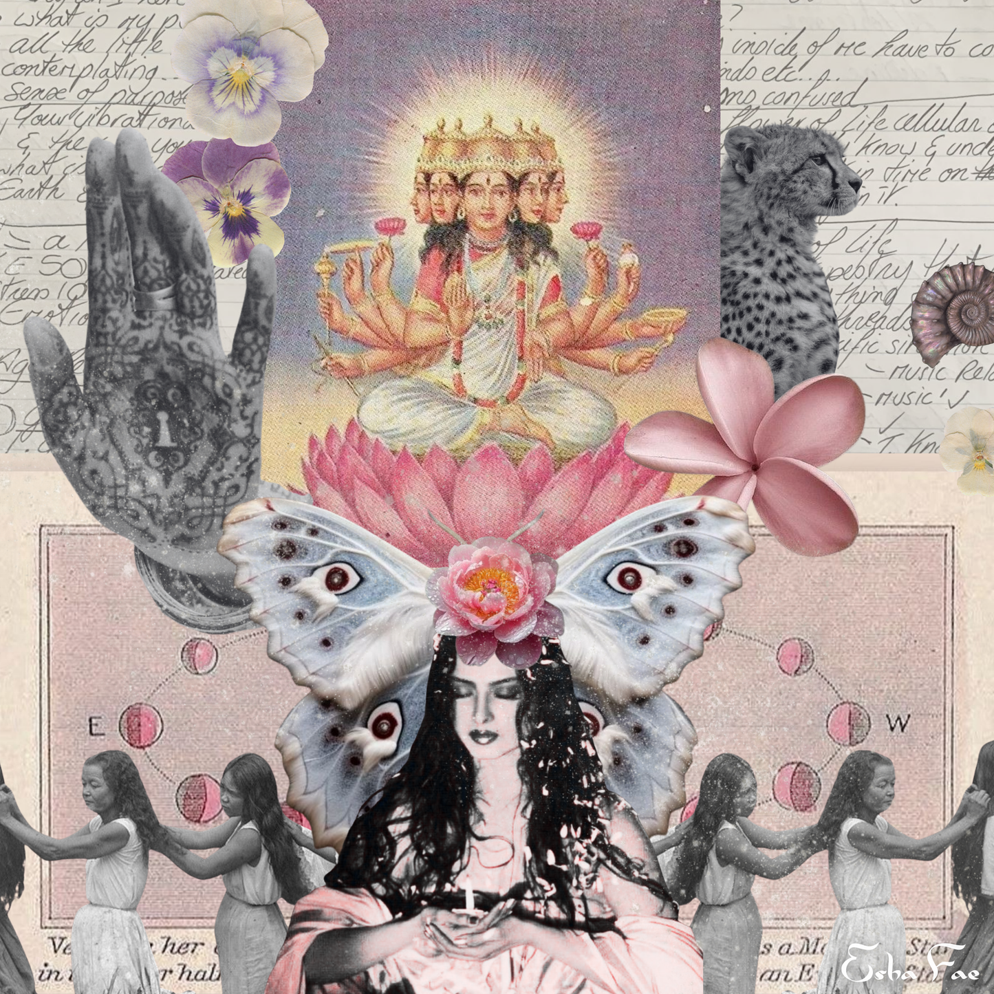 Petals of the Infinite Face // HOODIE