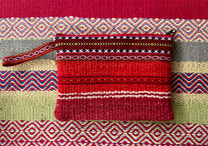 Andean Hand-Woven Wool Clutch Bag