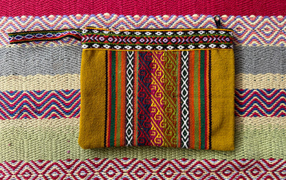 Andean Hand-Woven Wool Clutch Bag