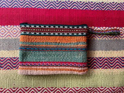 Andean Hand-Woven Wool Clutch Bag