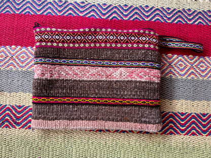 Andean Hand-Woven Wool Clutch Bag