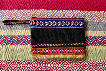 Andean Hand-Woven Wool Clutch Bag